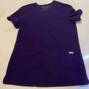 FIGS Like New Technical Collection Limited Edition Purple Scrub Top
